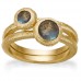 RABINOVICH RING MET LABRADORIET - 50116