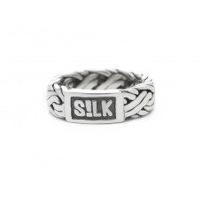 ZILVEREN SILK RING 343 - 57008