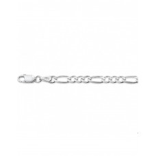 ZILVEREN FIGARO KETTING
