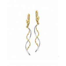 BICOLOR OORHANGERS SPIRAAL