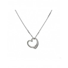 ZILVEREN KETTING MET HART