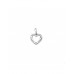 ZILVEREN HART HANGER MET ZIRKONIA
