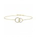 GEELGOUDEN SYMBOOL ARMBAND