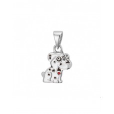 ZILVEREN HANGER DALMATIER