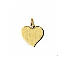 GOUDEN  HANGER HART GRAVEERBAAR