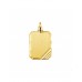 GOUDEN  GRAVEERPLAAT HANGER