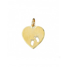 GOUDEN  GRAVEERPLAAT HANGER