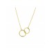 GOUDEN  COLLIER MET HANGER