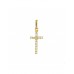 GOUDEN HANGER KRUIS MET ZIRKONIA