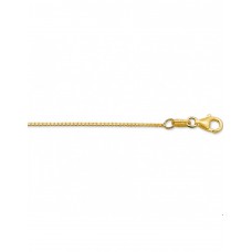 14 KARAAT GEELGOUDEN COLLIER VENETIAANS 50 CM