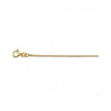 14 KARAAT GEELGOUDEN COLLIER GOURMET 45 CM 1,0 MM