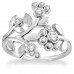 ZILVEREN RABINOVICH RING MET ZIRKONIA - 60132