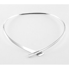 ZILVEREN NOL SPANG COLLIER (SPECIALE MAAT)