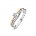 ROSÉ BICOLOR RING MET ZIRKONIA - 59030