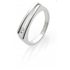 ZILVEREN  YO DESIGN RING ''SPY''