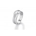 ZILVEREN  YO DESIGN RING SQUID