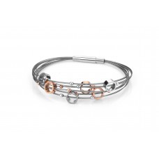 ZILVEREN  YO DESIGN ARMBAND LUNA ROSE - 60557