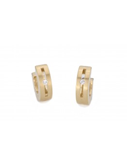 ZILVER VERGULD YO DESIGN CREOLEN DIGITAL - 60568