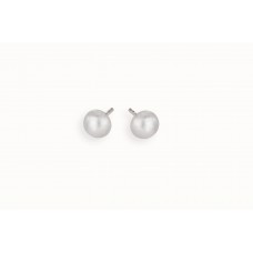 ZILVEREN OORKNOP BOL MAT YO DESIGN