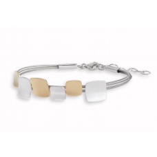 ZILVER VERGULD YO DESIGN ARMBAND SUBTILE S