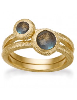 RABINOVICH RING MET LABRADORIET - 50116