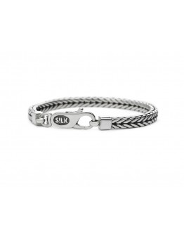 ZILVEREN SHIVA SILK ARMBAND
