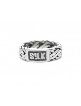 ZILVEREN SILK RING 343 - 57008