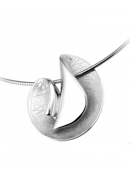 ZILVEREN CHOKER GECRATCHET