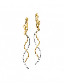 BICOLOR OORHANGERS SPIRAAL