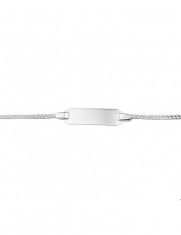 ZILVEREN PLAATARMBAND