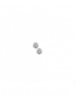 ZILVEREN ZIRKONIA OORSTEKER