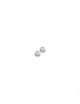 ZILVEREN ZIRKONIA OORSTEKER