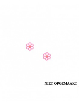 ZILVEREN BLOEM OORSTEKER