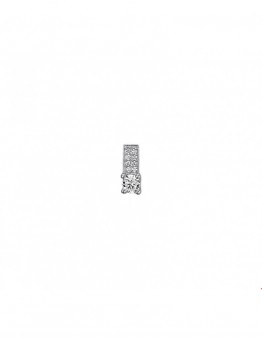 ZILVEREN ZIRKONIA HANGER