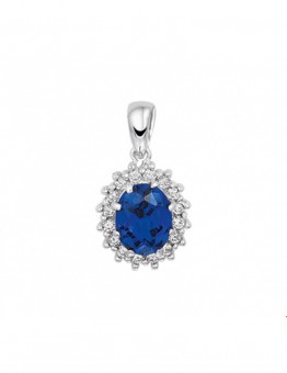 ZILVEREN LADY DI HANGER