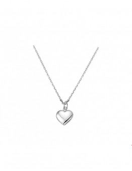 ZILVEREN KETTING MET HART