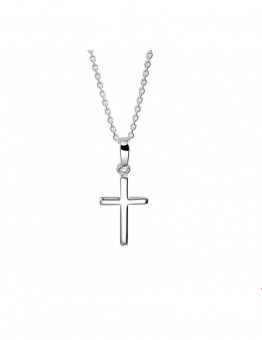 ZILVEREN KETTING MET KRUISJE