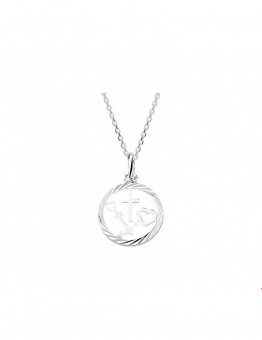 ZILVEREN KETTING MET G.H.L