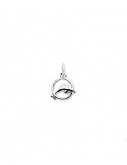 ZILVEREN HANGER DOLFIJN