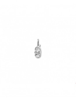 ZILVEREN HANGER  BABYSLOF