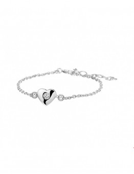 ZILVEREN ARMBAND HARTJE