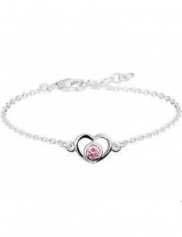 ZILVEREN ARMBAND HARTJE
