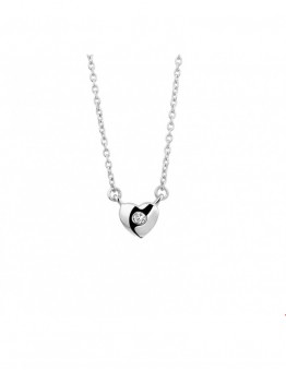 ZILVEREN KETTING MET HARTJE