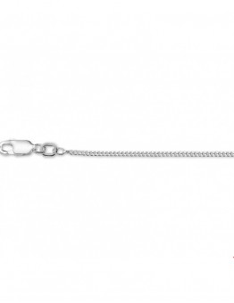 ZILVEREN GOURMETTE KETTING