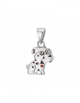 ZILVEREN HANGER DALMATIER