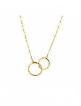 GOUDEN  COLLIER MET HANGER