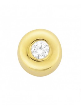 GOUDEN HANGER MET ZIRKONIA