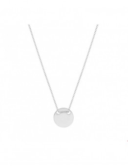 ZILVEREN HANGER incl KETTING