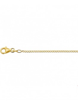 GOUDEN GOURMETTE KETTING 45CM