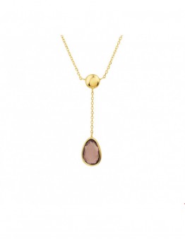 GOUDEN CHOKER MET ROOKKWARTS